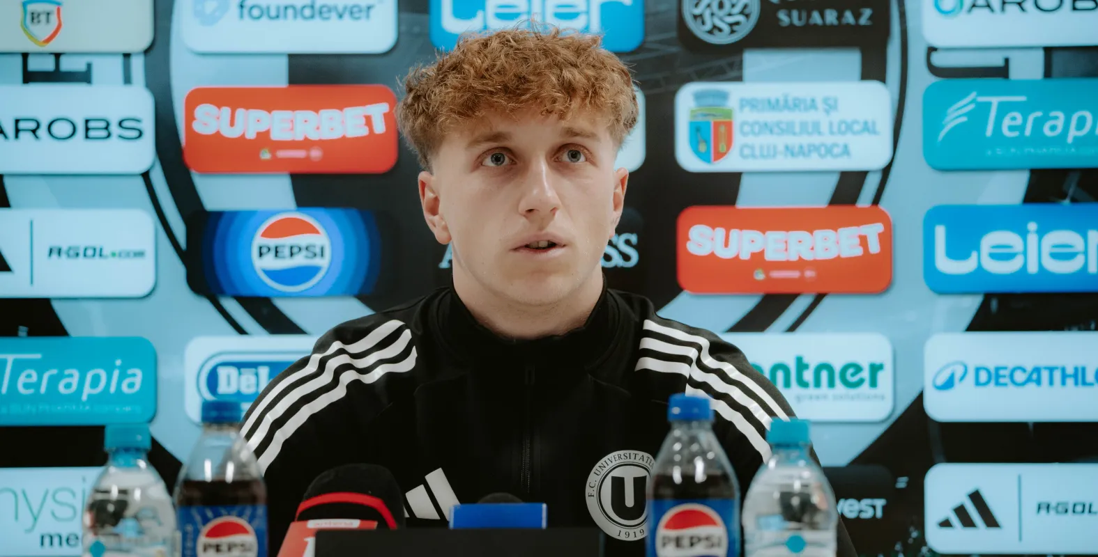 Chinteș, pregătit pentru duelul cu campioana en-titre: „Mergem cu gândul la victorie, la fel ca în toate meciurile”