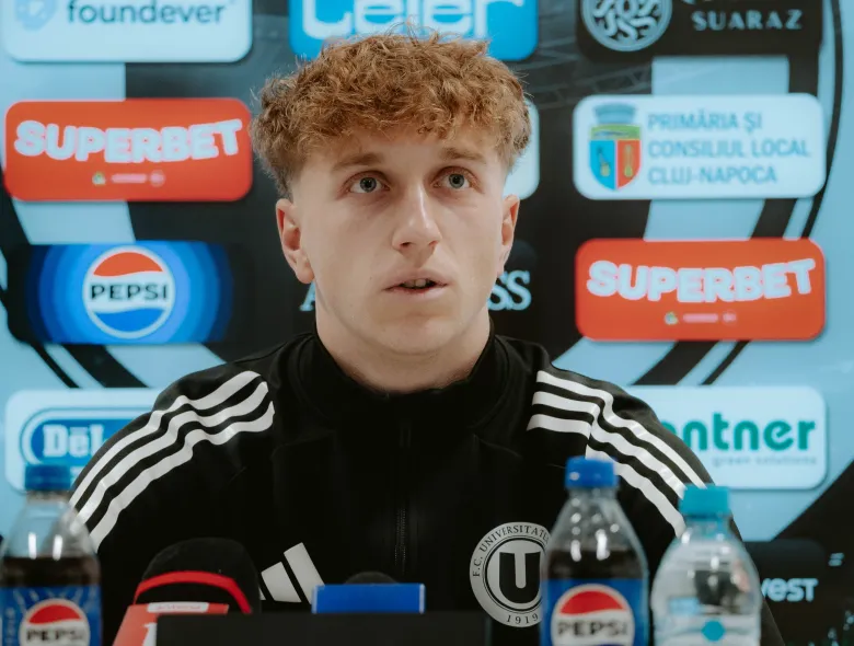 Chinteș, pregătit pentru duelul cu campioana en-titre: „Mergem cu gândul la victorie, la fel ca în toate meciurile”