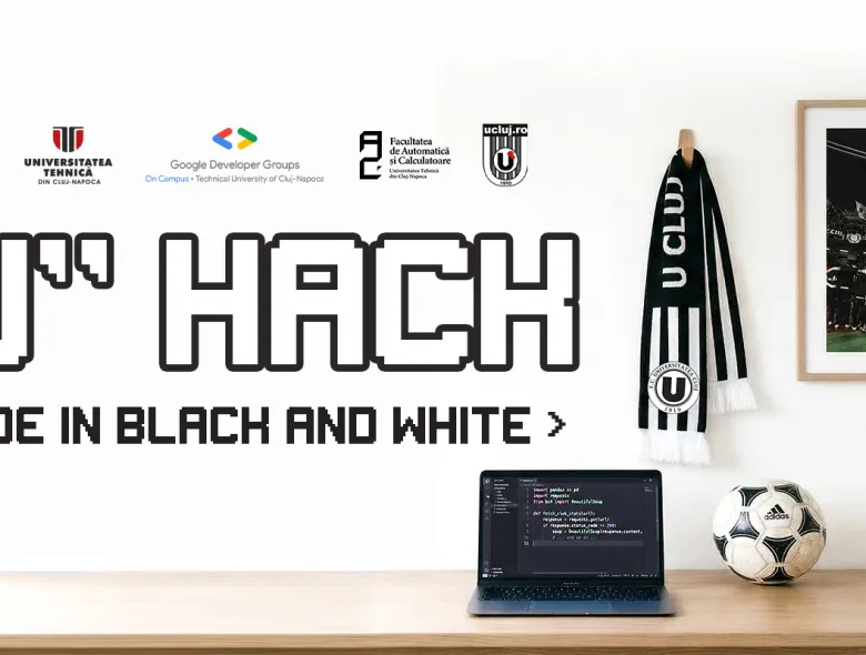 FC Universitatea Cluj și Google Developer Group on Campus UTCN, parteneriat pentru primul hackathon de Inteligență Artificială dedicat sportului de performanță din România