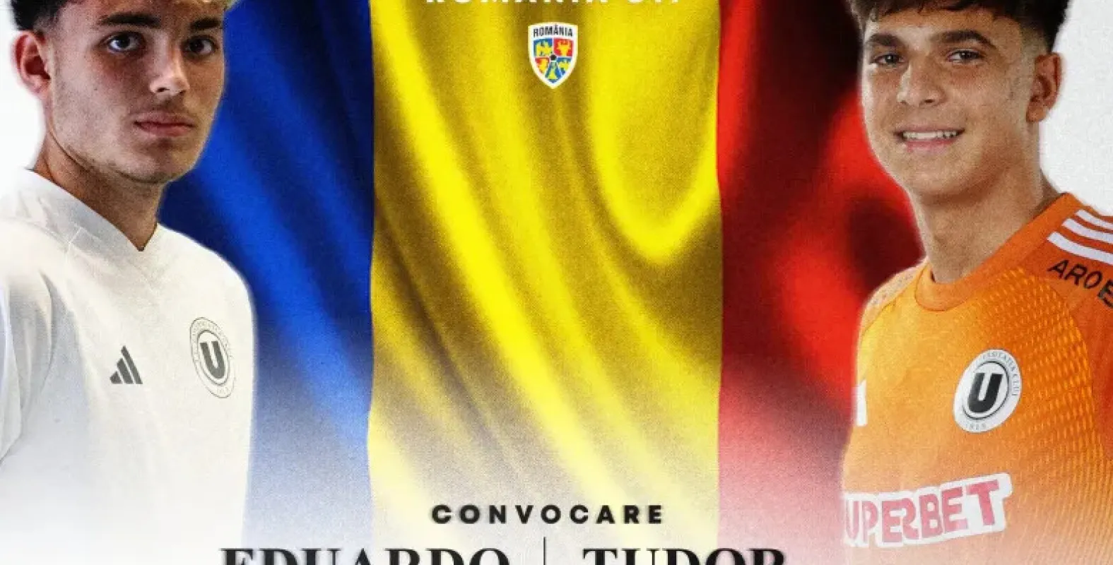 Tudor Coșa și Eduardo Bodnar, convocare pentru naționala U17