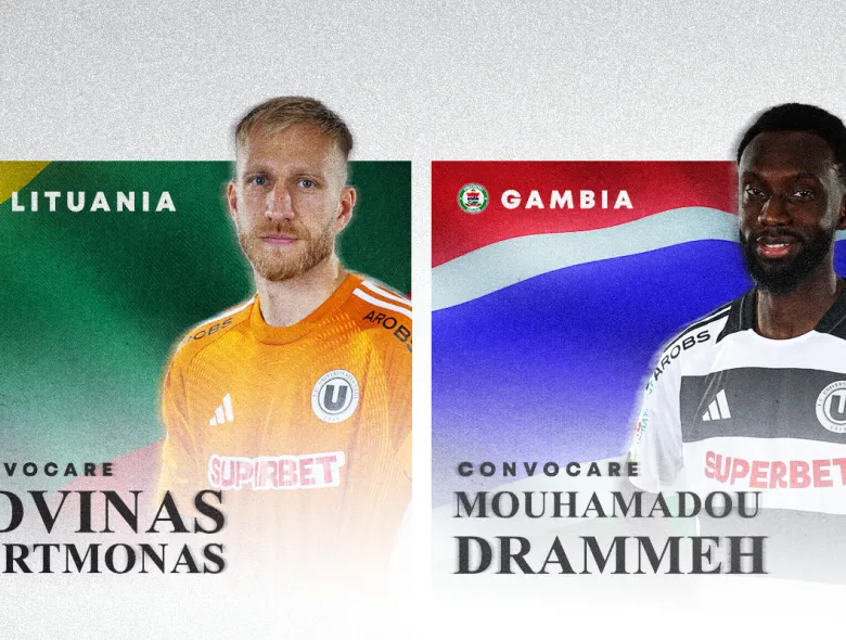 Gertmonas și Drammeh pleacă la echipele naționale pentru partide amicale
