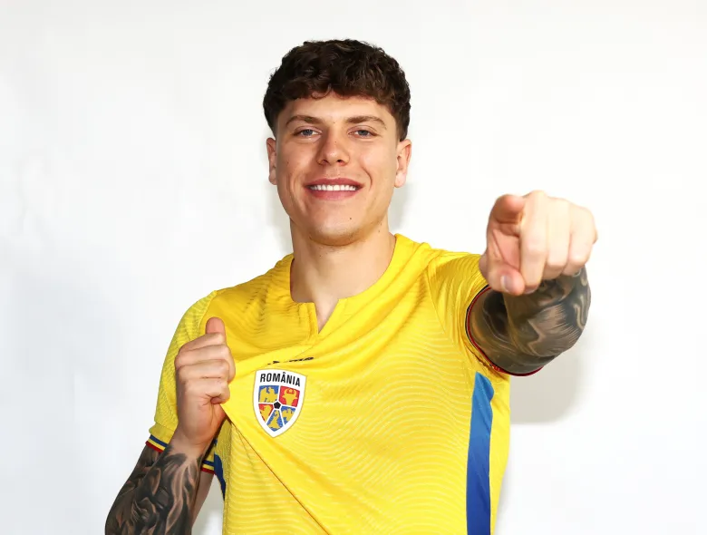 Andrei Coubiș, debut în naționala de seniori a României în amicalul cu Slovacia