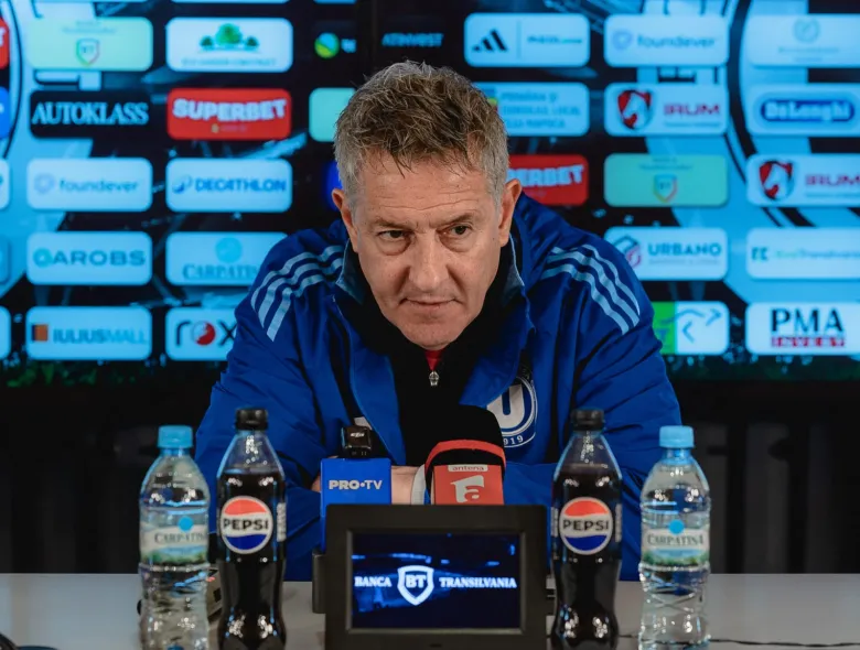 Bergodi își ține elevii concentrați înaintea partidei cu Rapid: „În play-off nu avem voie să avem vreun moment de relaxare”