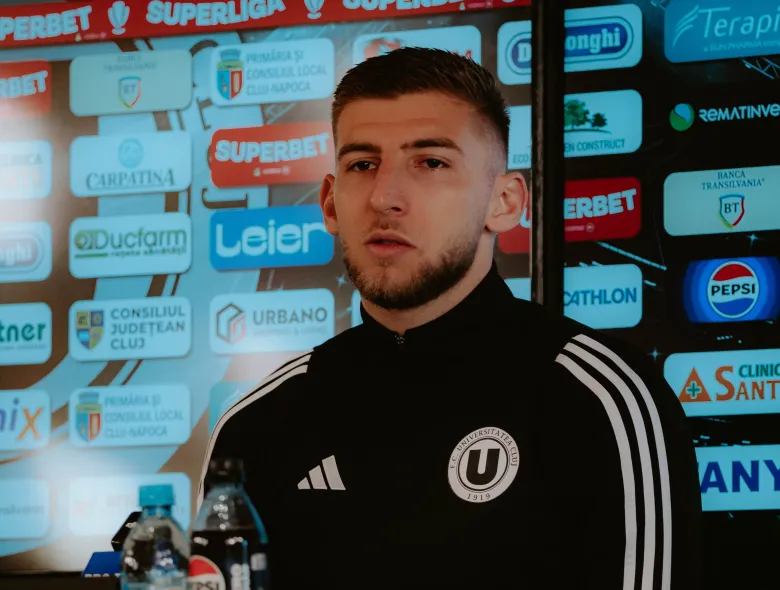 Jovo Lukic privește cu încredere confruntarea cu fosta sa echipă: „Suntem nerăbdători să înceapă acest meci, să arătăm pe teren care este mai bun”