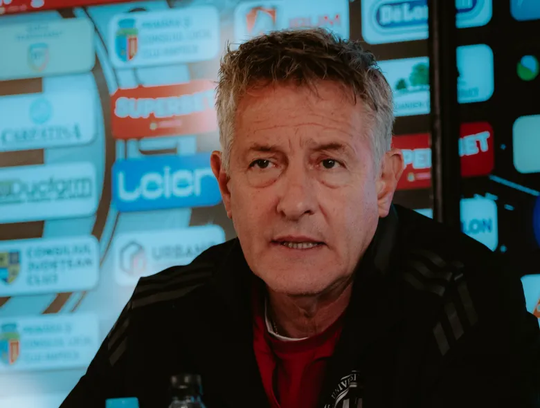 Bergodi apelează la echilibru înaintea partidei cu Craiova: „E un meci important, dar trebuie să-l jucăm din plăcere, fără să ne punem singuri presiune”