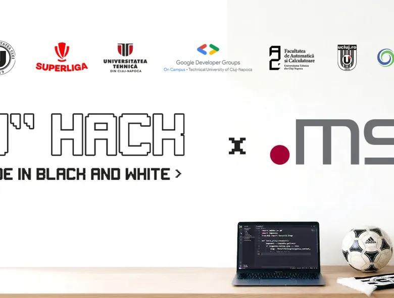 msg România se alătură “U” Hack! Code in Black & White ca partener oficial și gazdă a evenimentului