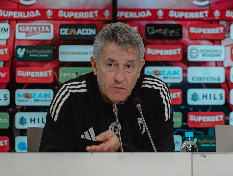 O înfrângere, nu un capăt de drum. Bergodi: „Nu fac deloc o tragedie și vreau să le ridic moralul jucătorilor”