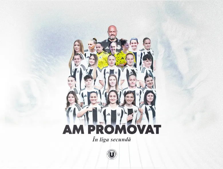 PRO-MO-VA-RE! Echipa feminină a Universității Cluj este în liga secundă