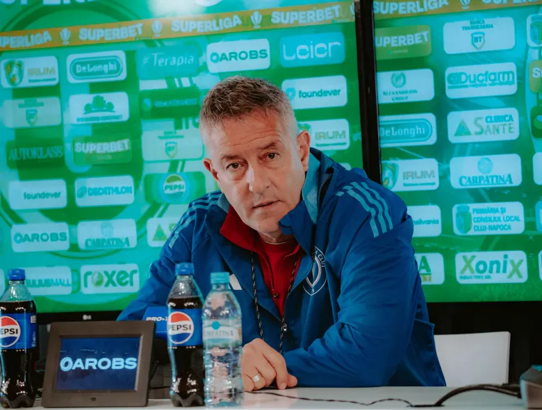 Cristiano Bergodi, înaintea ultimului meci al sezonului: „Vrem să terminăm cu bine, mai ales că jucăm în fața suporterilor noștri”