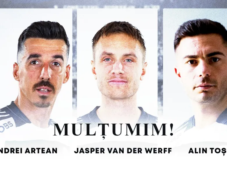 FC Universitatea Cluj se desparte de trei jucători ajunși la final de contract