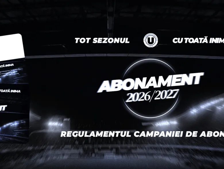 Regulamentul campaniei de abonamente 2026/2027