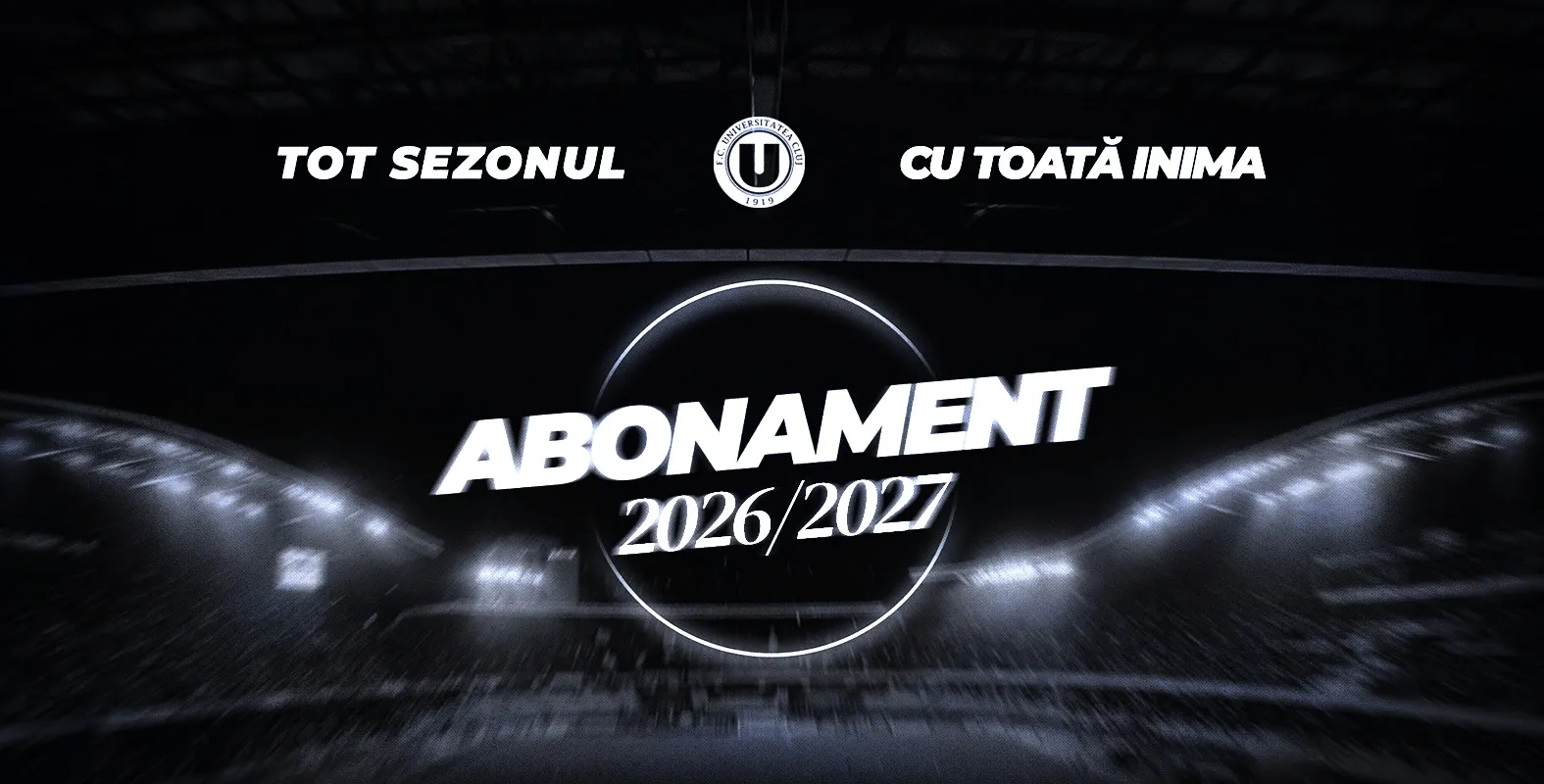 FC Universitatea Cluj pune în vânzare abonamentele pentru sezonul 2026/2027