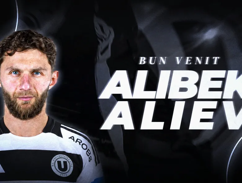 Alibek Aliev, al 6-lea transfer al verii pentru ”U” Cluj