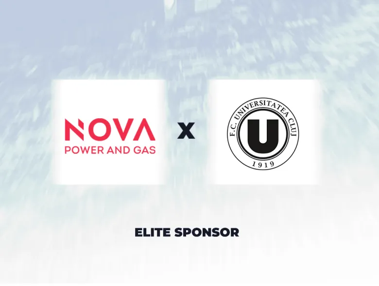 FC Universitatea Cluj și Nova Power & Gas își unesc energiile și încheie un parteneriat strategic începând cu sezonul 2026-2027