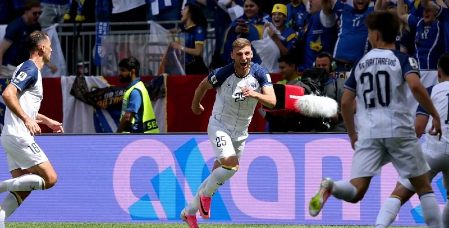 Avem jucător în fazele eliminatorii ale Mondialului! „Jovo-gol" și naționala Bosniei sunt în 16-imile turneului final