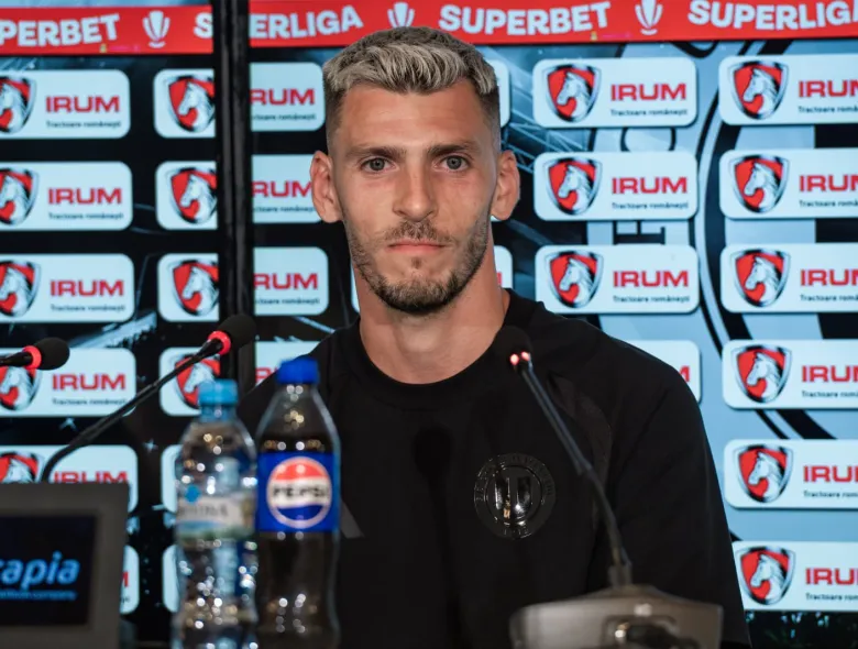 Omul meciului din tur face apel la fani pentru a doua manșă cu Dinamo Kiev: „Sperăm că va fi un stadion plin și, cu sprijinul lor, vom obține calificarea”