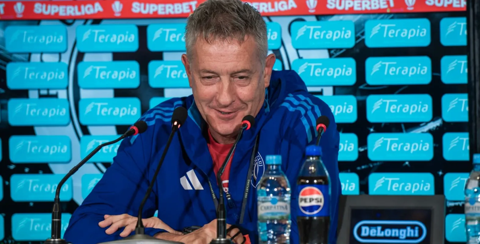 Cristiano Bergodi, „injecție” de optimism înaintea returului din Europa League: „Am încredere că mâine putem face un meci foarte bun”