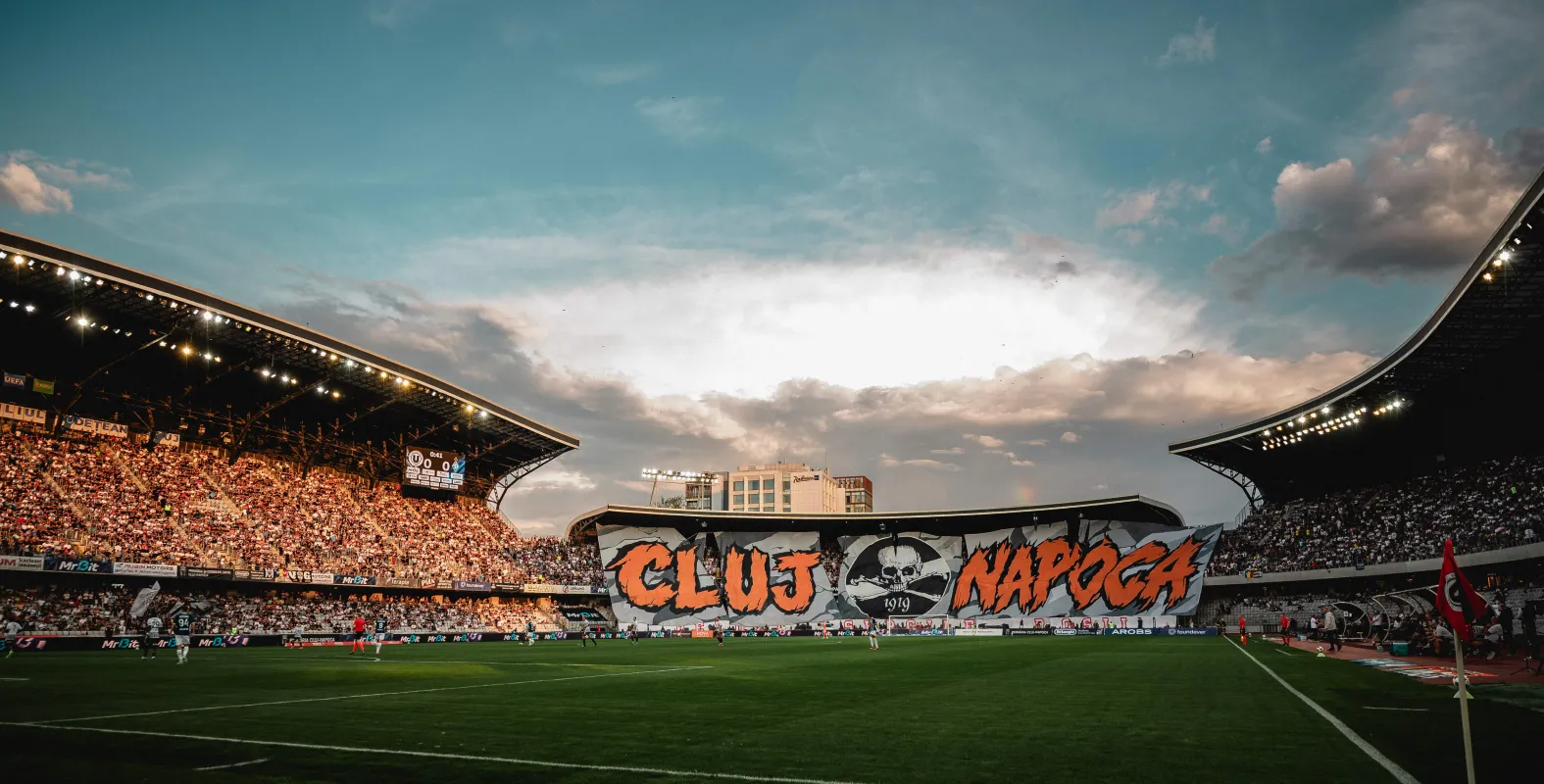 Record: FC Universitatea Cluj a adus cei mai mulți fani la stadion în această săptămână europeană