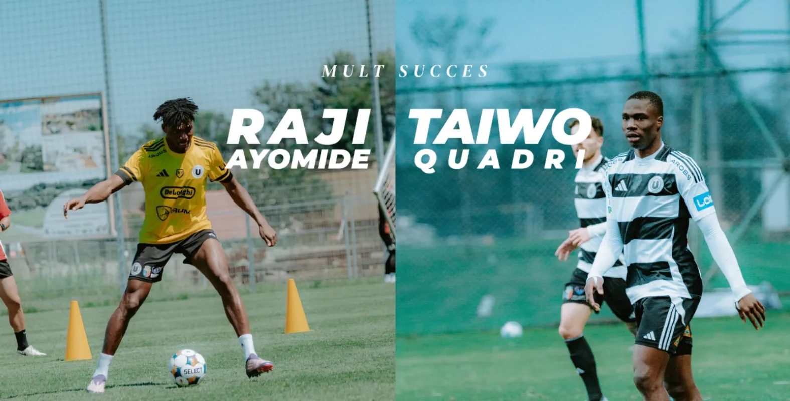 Quadri Taiwo și Raji Ayomide vor evolua în sezonul următor în liga secundă