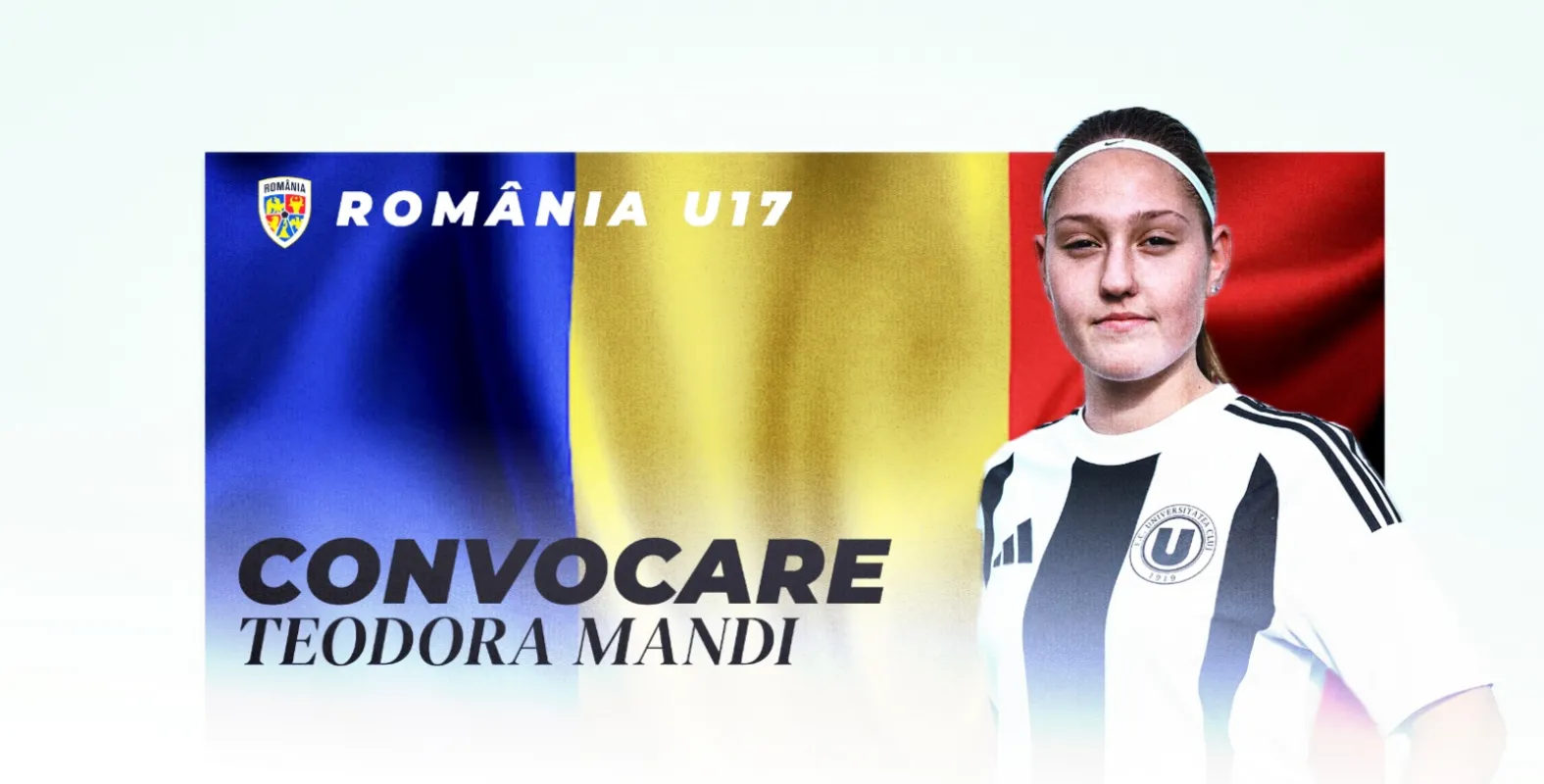 Teodora Mandi ne reprezintă în naționala U17 a României