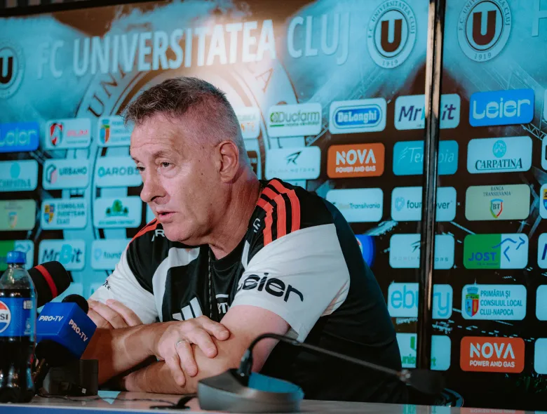 Injecție de moral dinspre Cristiano Bergodi, înaintea partidei cu Dinamo: „Echipa noastră stă bine din toate punctele de vedere și cred că vom crește de la meci la meci”