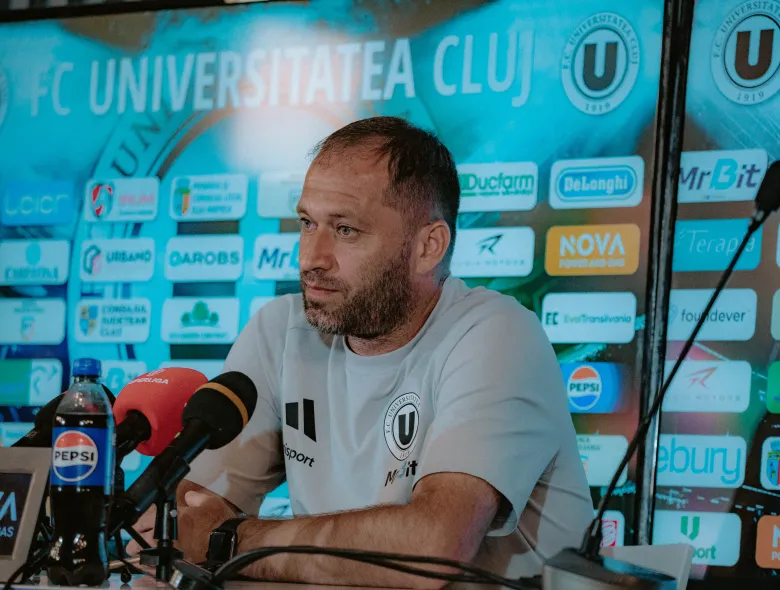 Cebotaru, după eroarea de arbitraj din “U” - Petrolul: „Nu știu cum s-a tratat faza la VAR, dar a fost penalty”