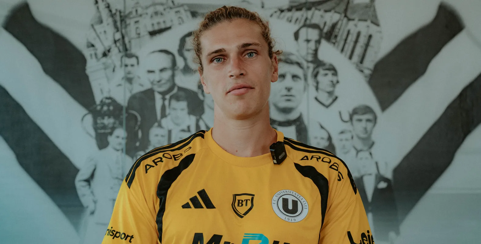 INTERVIU cu Noah Loosli: Cum e să te aperi în fața lui Harry Kane, care este prima impresie despre Cluj şi ce mesaj are pentru suporteri