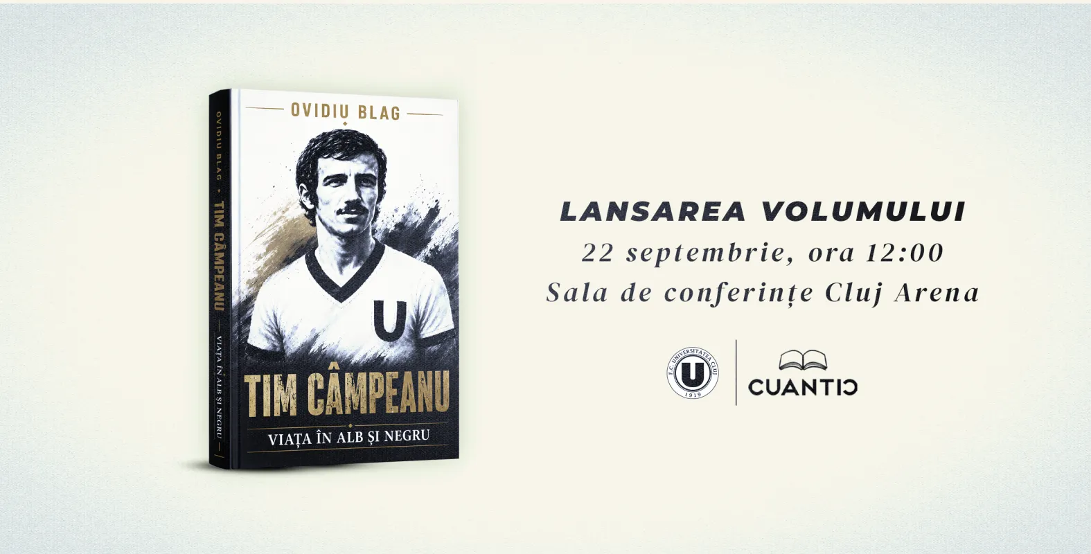 LANSARE DE CARTE: Tim Câmpeanu – Viața în alb și negru