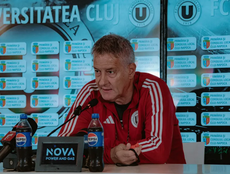 Duelul cu Oțelul, momentul unui restart. Bergodi: „E un meci foarte foarte important pentru noi, trebuie să luăm trei puncte”