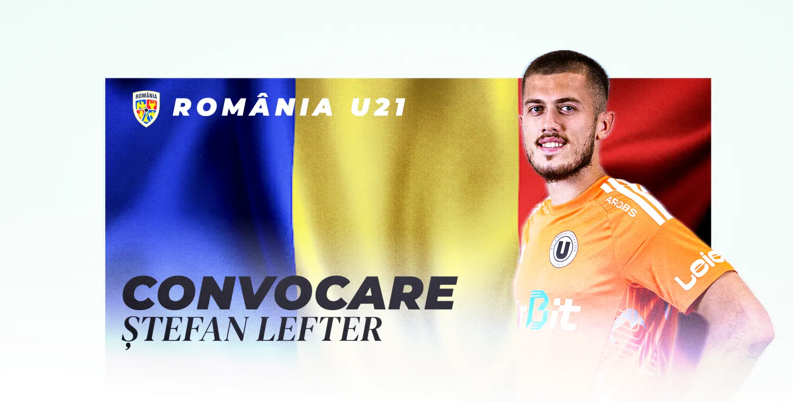 Ștefan Lefter convocat pentru ultimele meciuri din calificările pentru EURO U21 2027