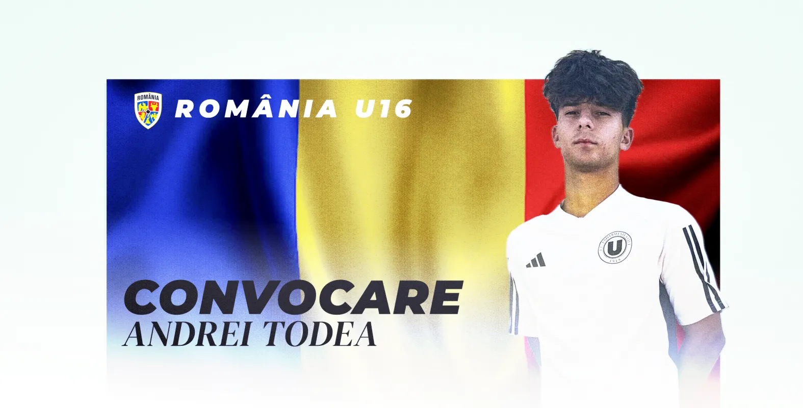 Andrei Todea în lotul naționalei U16 pentru Turneul celor 4 Națiuni