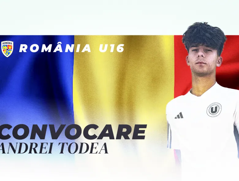 Andrei Todea în lotul naționalei U16 pentru Turneul celor 4 Națiuni