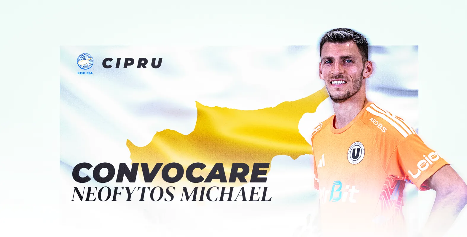 Neofytos Michael, convocat la naționala Ciprului pentru debutul în UEFA Nations League