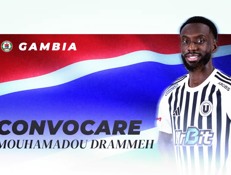 Mouhamadou Drammeh și naționala Gambei dispută primele meciuri din preliminariile Cupei Africii